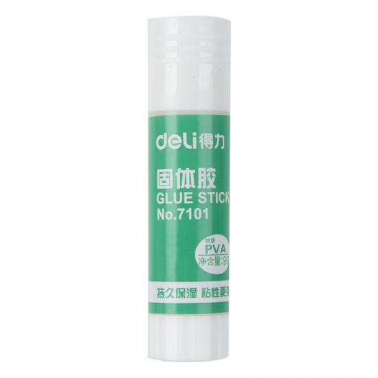 得力 7101 固体胶棒胶水 办公用品 9g 小号