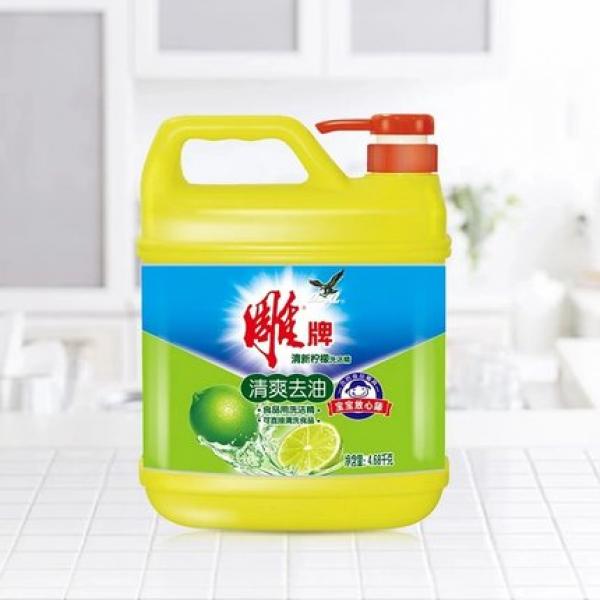 雕牌9斤多大桶装酒店专用洗洁精家庭装家用厨房餐具食品级