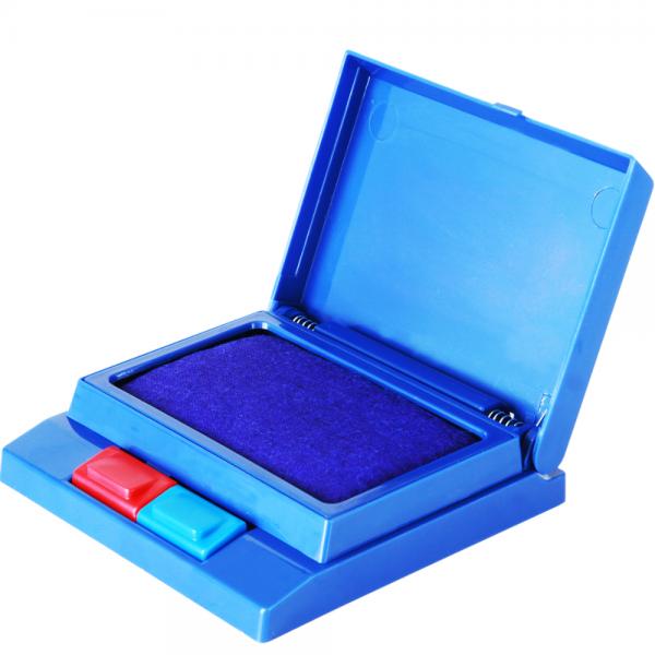 得力9850 双色半自动打印台 办公用品