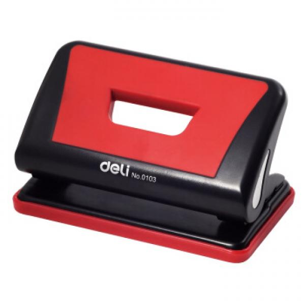 得力0103打孔机二孔打洞器10页双孔打孔机打洞机 打孔器 办公用品