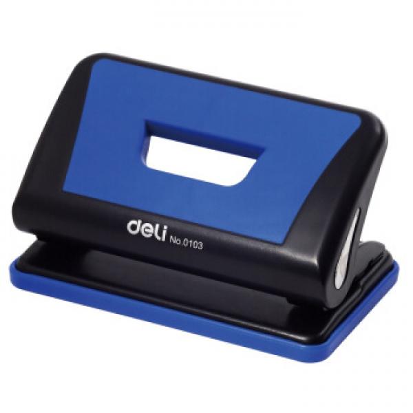 得力0103打孔机二孔打洞器10页双孔打孔机打洞机 打孔器 办公用品