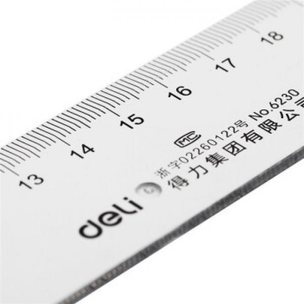 得力6260塑料直尺60厘米学生尺子文具绘图 60cm 
