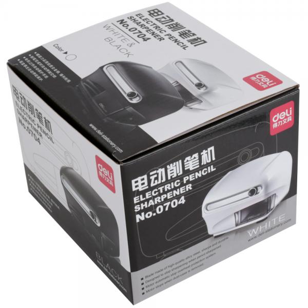 得力 0704 电动卷笔刀/削笔器/铅笔刀 削笔机 方便实用 坚固耐用 马力强劲 颜色随机