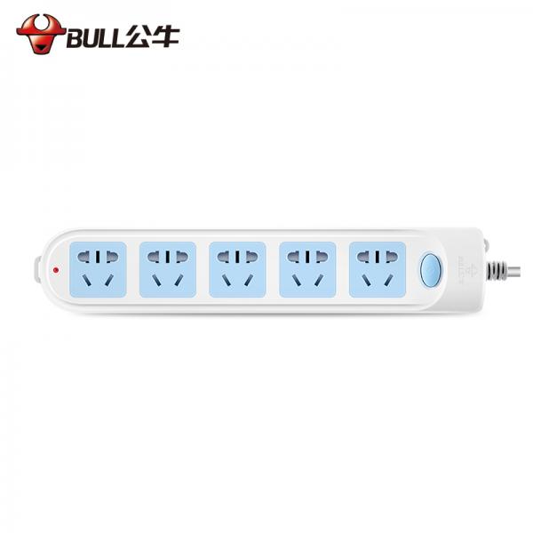 公牛 GN-602 新国标插座 插线板/插排/排插/接线板/拖线板 5位总控全长3米