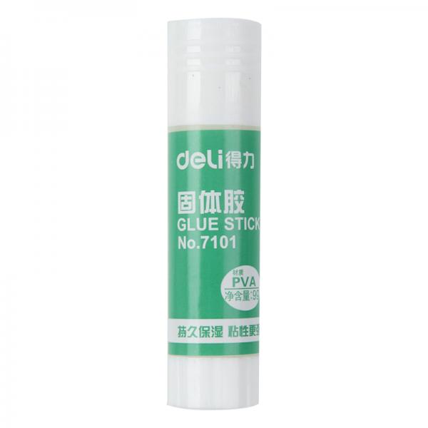 得力 7101 固体胶棒胶水 办公用品 9g 小号