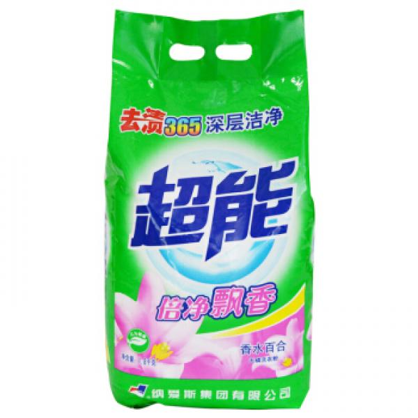 超能 1.8kg洗衣粉 去渍365（无磷飘香）洗衣粉