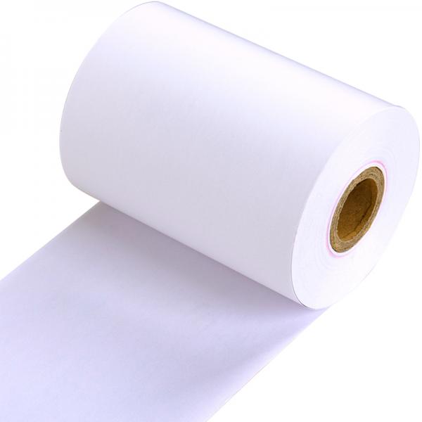 得力 3144 80mm*60mm热敏收银纸/收银机打印纸/超市小票打印纸 27米/卷 50卷/箱