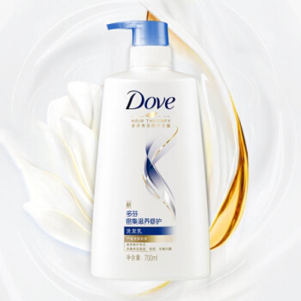 多芬(DOVE) 700ml 洗发水 洗发露 去屑 修复 止痒 柔顺洗发乳 香型随机