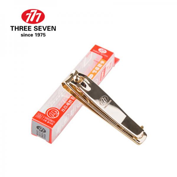 777（THREE SEVEN）指甲刀 PN-608G 手部指甲剪修甲美甲指甲钳 金色 进口